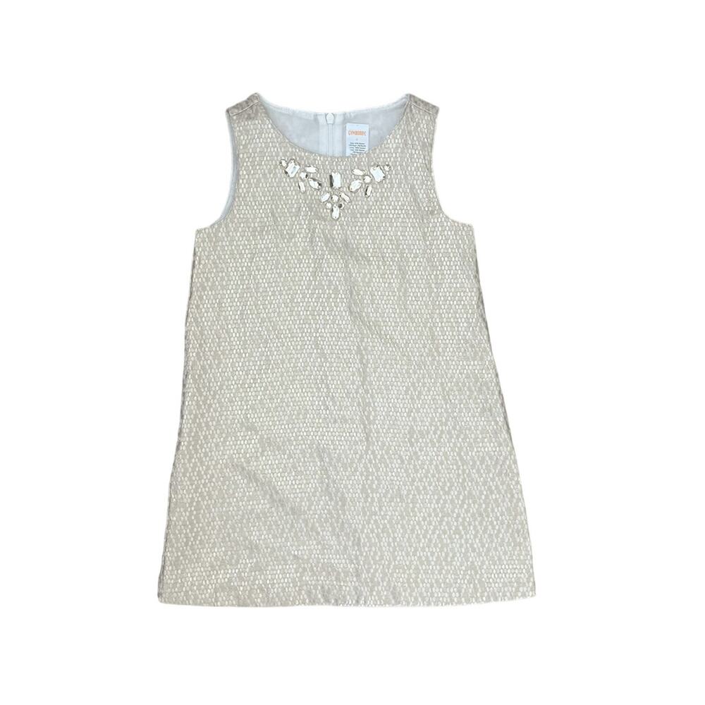Gymboree (5y) Gold Metallic Dress